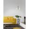 FILO Chrome Aluminium Clear Glass & Gold