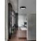 PERLETO Ceiling Light Out.Matt Black Ste