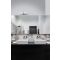 POLO White Opal Glass Chrome Aluminium L