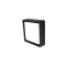 FRAME SQUARE ZWART LED 3000K + SCHEMER