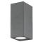 NERO Dark Gray Aluminium & Glass Diffuse