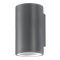 NODUS Dark Gray Aluminium & Glass Diffus