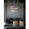 LEON Golden Leaf Aluminium & Acrylic Adj
