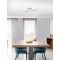 VIAREGGIO Chrome Aluminium & Acrylic LED