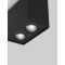 RENDE Sandy Black Aluminium LED GU10 2x1