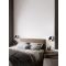 Minim Sandy Black Steel & Opal Glass LED