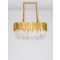 GRANE Gold Metal & Crystal LED E14 8x5 W