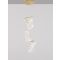 SIDERNO Gold Aluminium & Acrylic LED 16