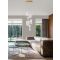 SIDERNO Gold Aluminium & Acrylic LED 39