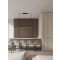 LUI Sandy Black Aluminium & Steel LED 24