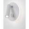 PENOR Sandy White Aluminium & Acrylic Sw