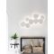 CRONUS White Gypsum & Alumimium LED 10 W
