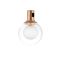 MINIMAL Satin Gold Alum+Glass 5W DC24V P