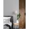 SAGE White Aluminium White Fabric Shade