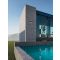 ALLURE Sandy Black Aluminium & Glass LED