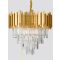 GRANE Gold Metal & Crystal LED E14 8x5 W