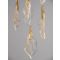 BELLINA Triac Dimmable Gold Steel & Clea