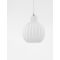 ODELL Chrome Aluminium Opal Glass LED E2