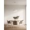 NOELIA Triac Dimmable Cream Steel, Alum