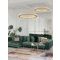 FIORE Antique Gold Brass Aluminium & Acr