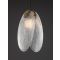 SHELINA Antique Brass Steel & Glass LED