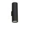 NOSA Sandy Black Aluminium LED GU10 2x10