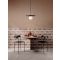 Idor Black Marble & Opal Glass LED G9 1