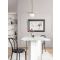 Idor White Marble & Opal Glass LED G9 1