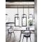 GOCCIO Black Aluminium & Steel Black Fab
