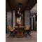 Lune Triac Dimmable Chrome Steel & Alum