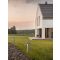 ARAN Gray Cement Glass Diffuser LED 2x5