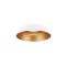 SOLVIA Sandy White & Gold Steel Shade (2