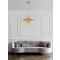 CROWN Satin Gold Metal Clear Crystal (30