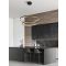 MR JOHN Pendant Light Black & Brass Gold