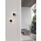 SHELL Wall Light Black & Gold Alum & Iro