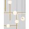 ACROBAT Pendant Light Black & Gold LED 1