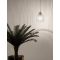 MOND Satin Gold Metal Clear Glass LED E1