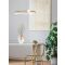 CELIA Dimmable Satin Gold Aluminium Opal
