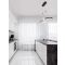 CELIA Dimmable Black Aluminium Opal Glas