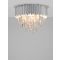 MAGNOLIA Chrome Aluminum & Crystal LED E
