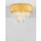 MAGNOLIA Gold Aluminum & Crystal LED E14