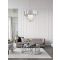 MAGNOLIA Chrome Aluminum & Crystal LED E