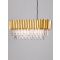 MAGNOLIA Gold Aluminum & Crystal LED E14