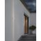 ELIO Sandy White Aluminium & Glass LED 6