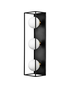 DECOR SQUARE 550X150IP44BK 3XG9 LEDV