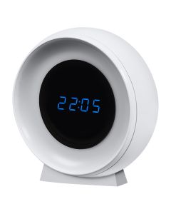 NIGHTLUX CLOCK WHITE LEDV