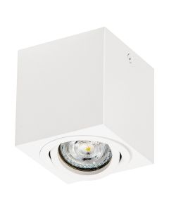 SPOT SURFACE SQUARE WT GU10 LEDV