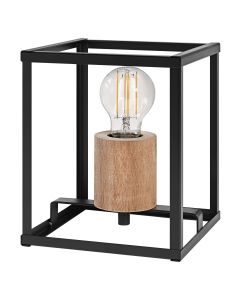 DECOR NAIROBI TABLE BK WD E27 LEDV