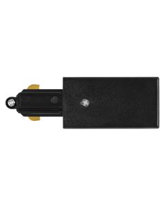 TRACKLIGHT SUPPLY CONNECTOR BK LEDV