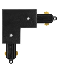 TRACKLIGHT CORNER CONNECTOR BK LEDV